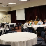 Students working together